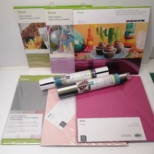 Lot of 8 Cricut supplies unopened packages